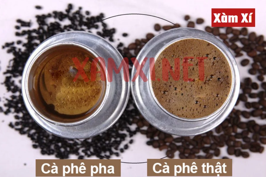 cà phê thật